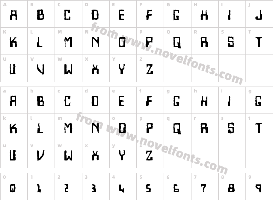 Robot TerrorCharacter Map