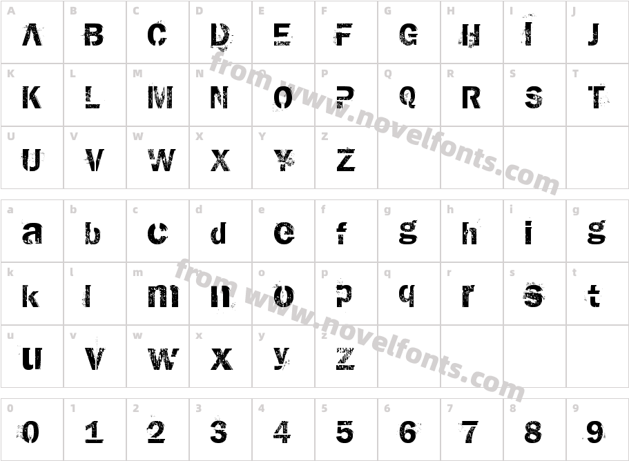 AnthologYCharacter Map