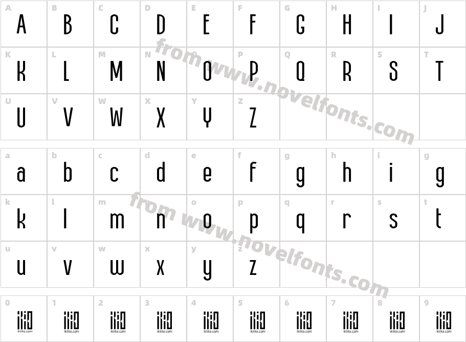 Rocketeers ikiiko.comCharacter Map