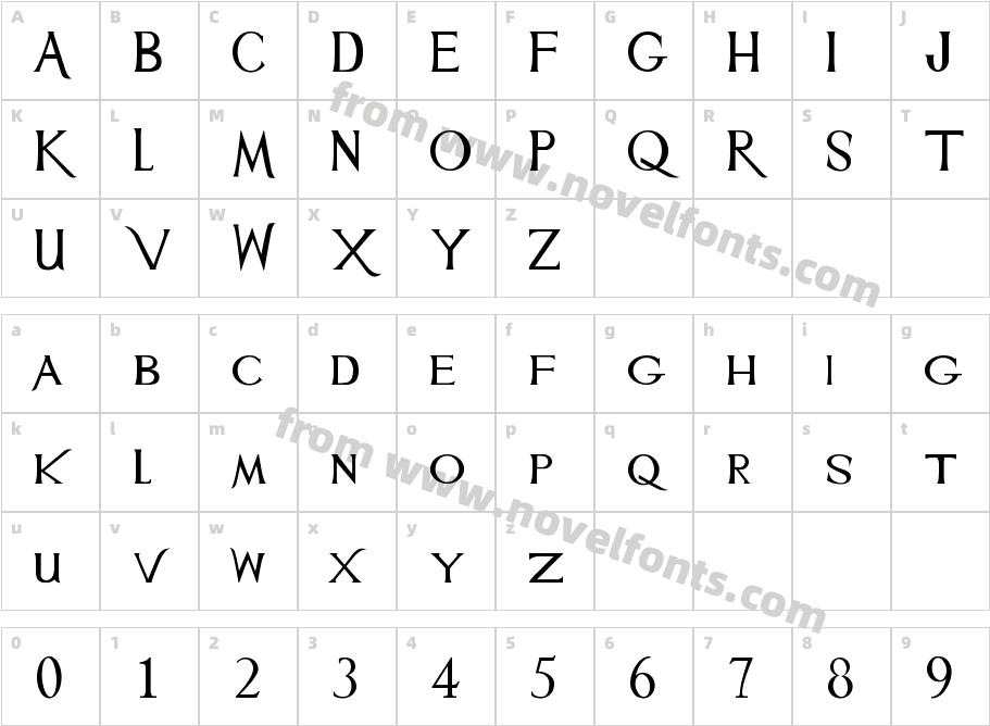 MulanCharacter Map