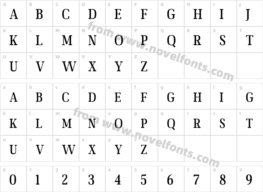 MulenoCharacter Map