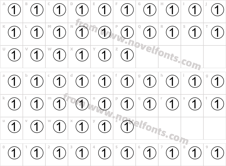 Rope Sequence Number HTCharacter Map