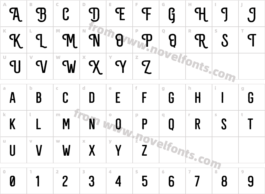 Rostary Demo RoughCharacter Map