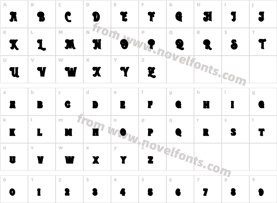 Rosvard ExtrudeCharacter Map