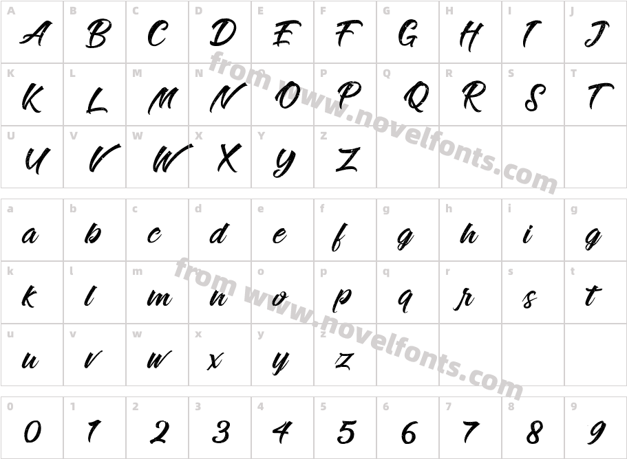 Rouge Maheira vintage personal useCharacter Map