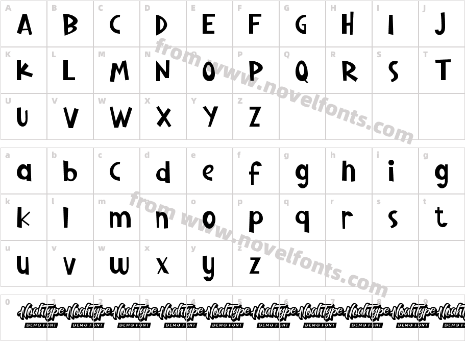 MushroomKidsDemoRegularCharacter Map