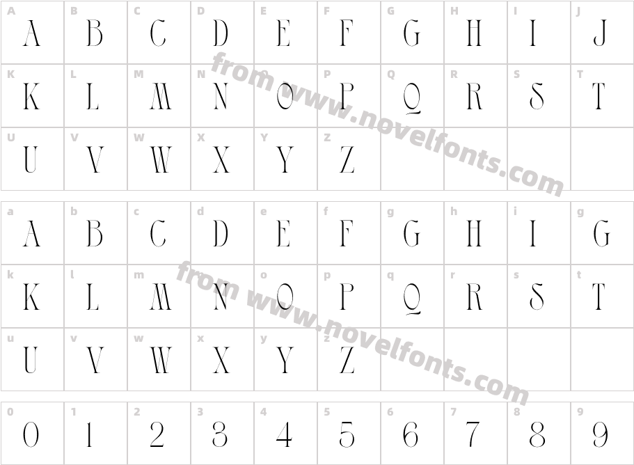 Roxton Free Personal UseCharacter Map