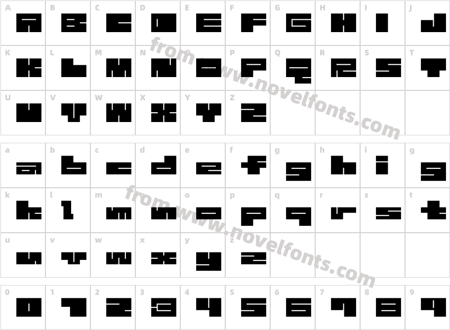 1B_MAZE-blackCharacter Map