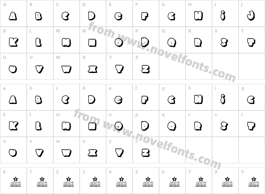 SCHOOL DAYS 2 PERSONAL USE RegularCharacter Map