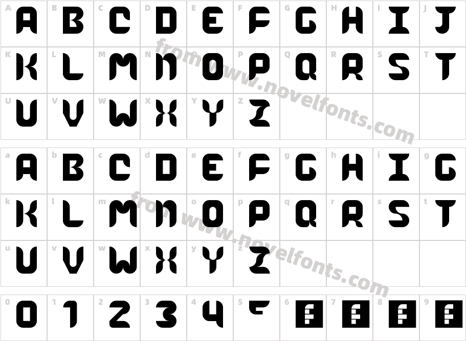 SD Smooth Edge RegularCharacter Map