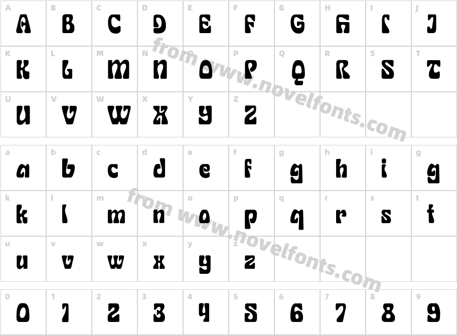 SG Display Narrow DEMOCharacter Map