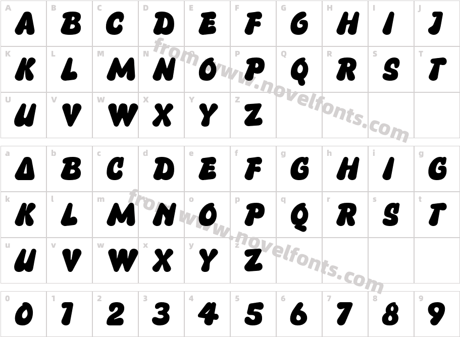 SG Rogibogy Regular DEMOCharacter Map