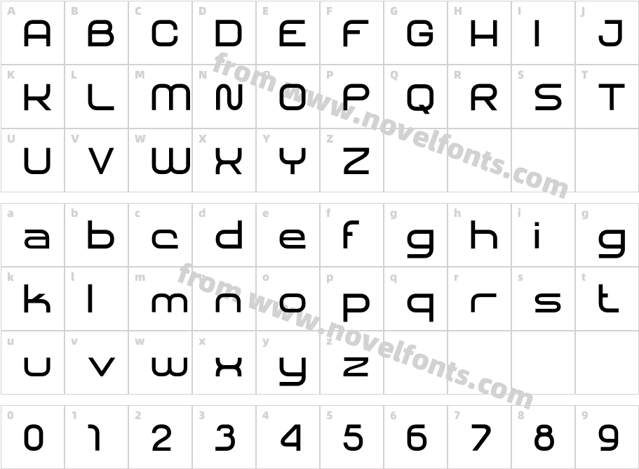 SHARY Demi BoldCharacter Map