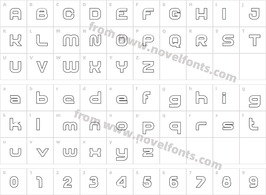 SHARY LINE HeavyCharacter Map