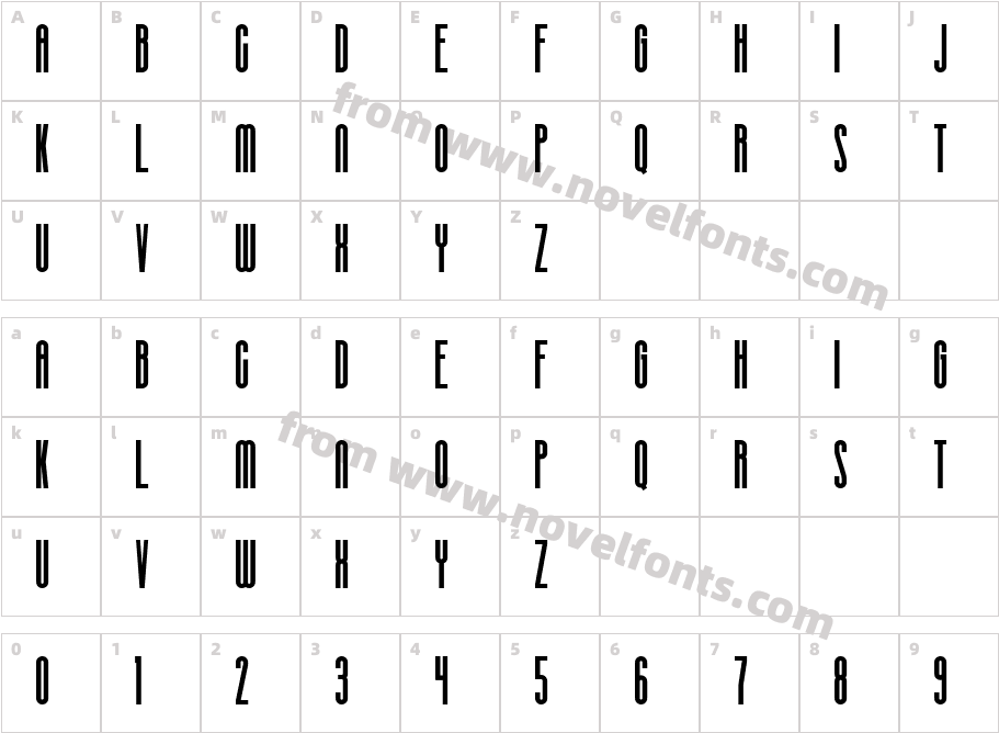 SILVER CROWNCharacter Map