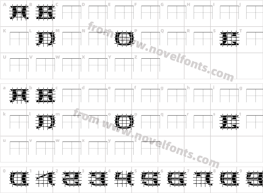 SLOBA_17Character Map