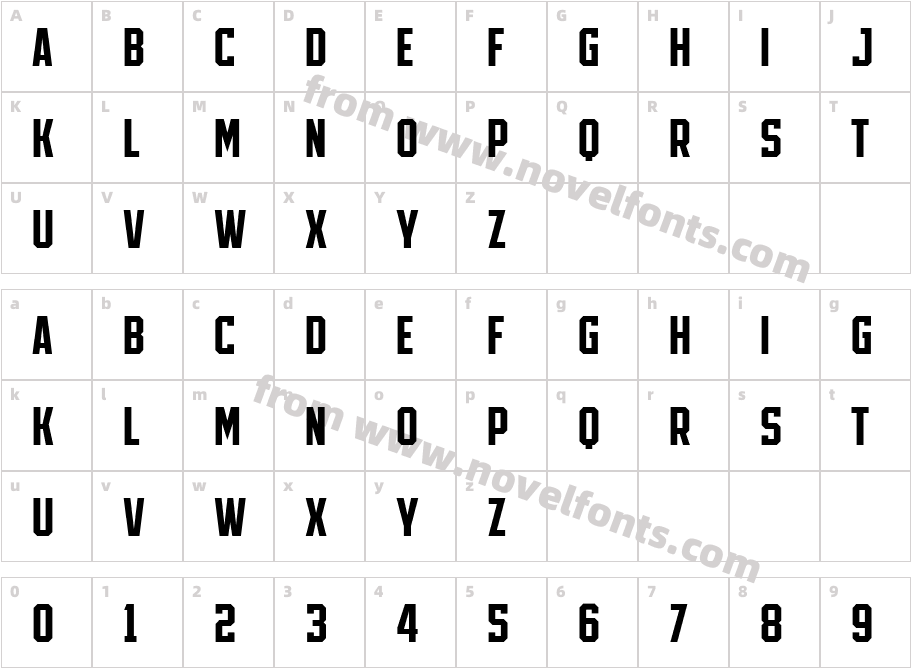SPORTS HEADLINE Semi LightCharacter Map