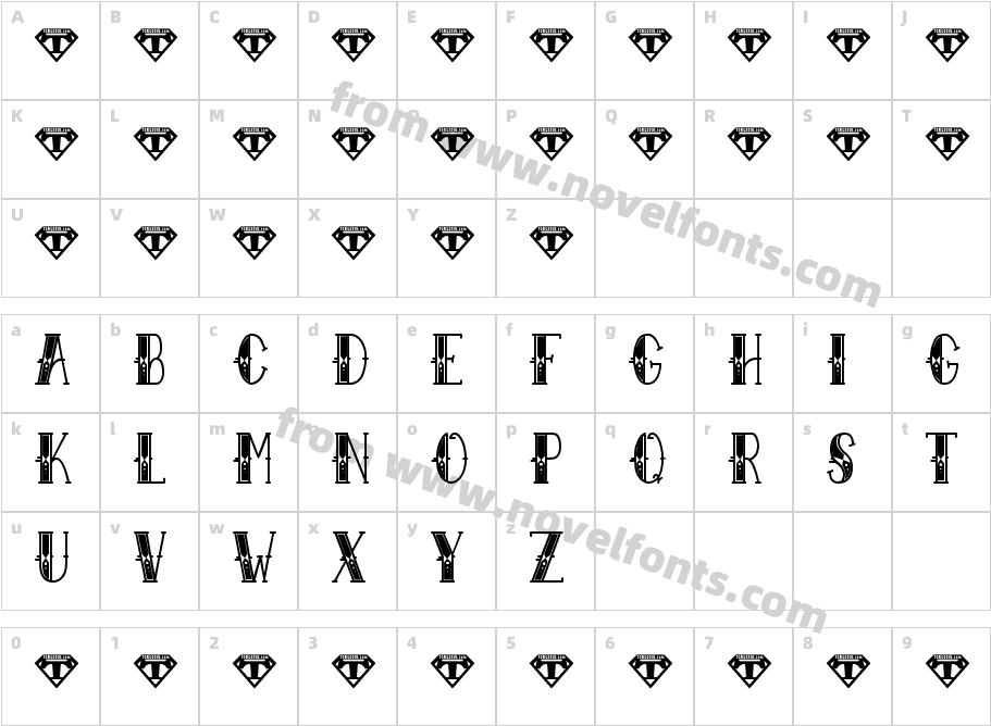 Sailor Larry Extra FancyCharacter Map