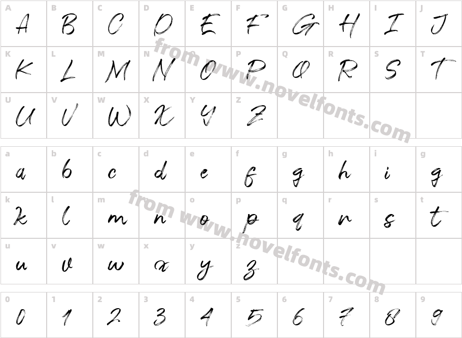 SalazurCharacter Map
