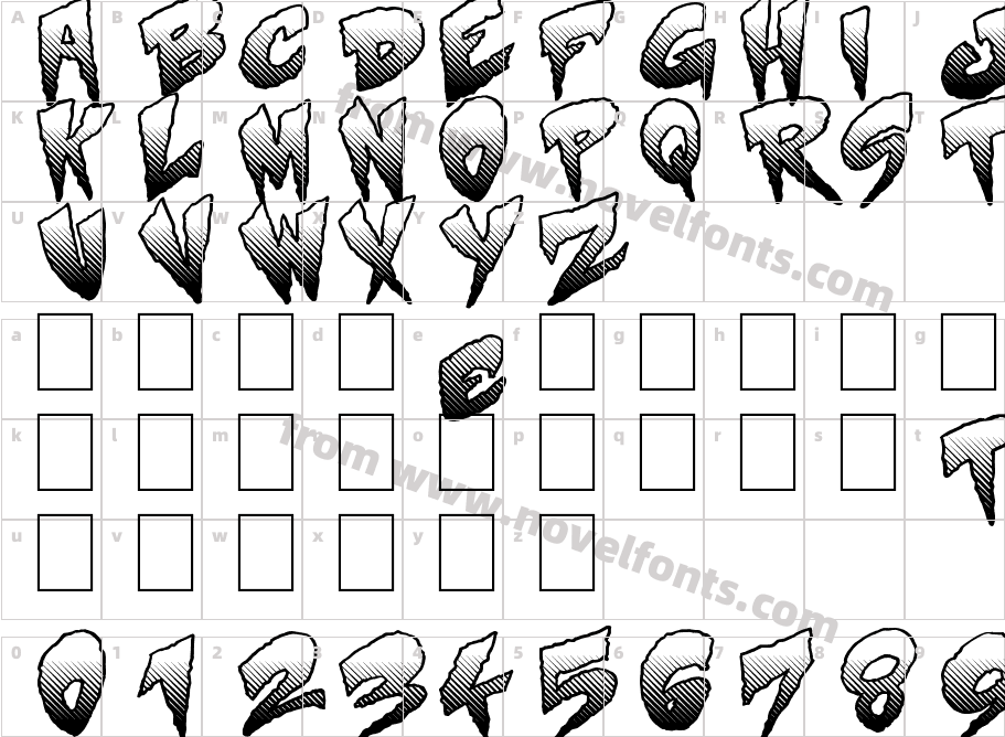 MysteryCharacter Map