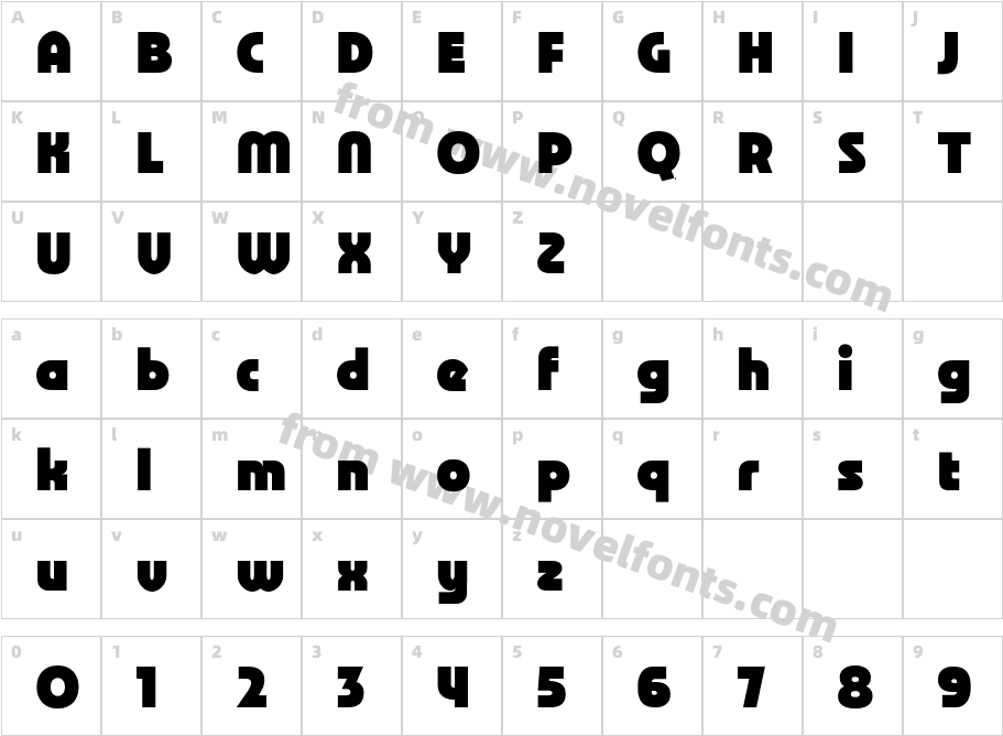 Salmont BlackCharacter Map