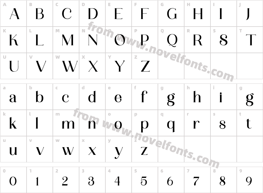 Salva Avauger RegularCharacter Map