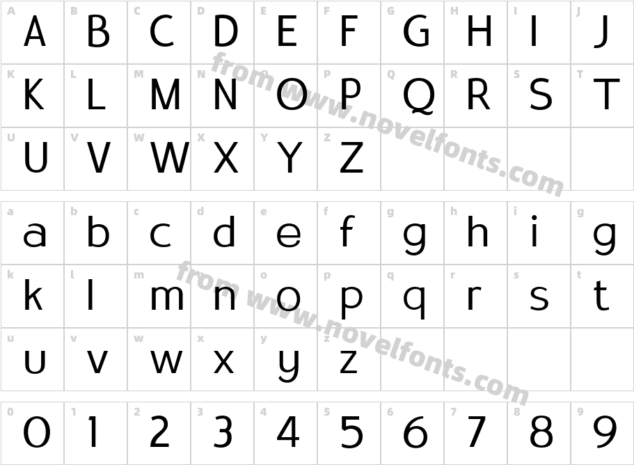Satrio Extra LightCharacter Map