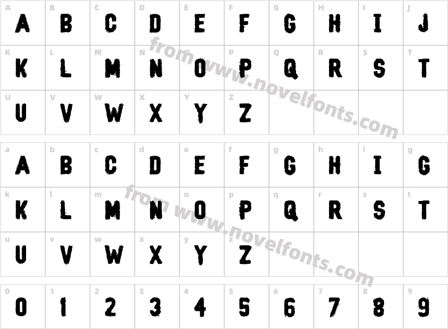 Scare TakerCharacter Map
