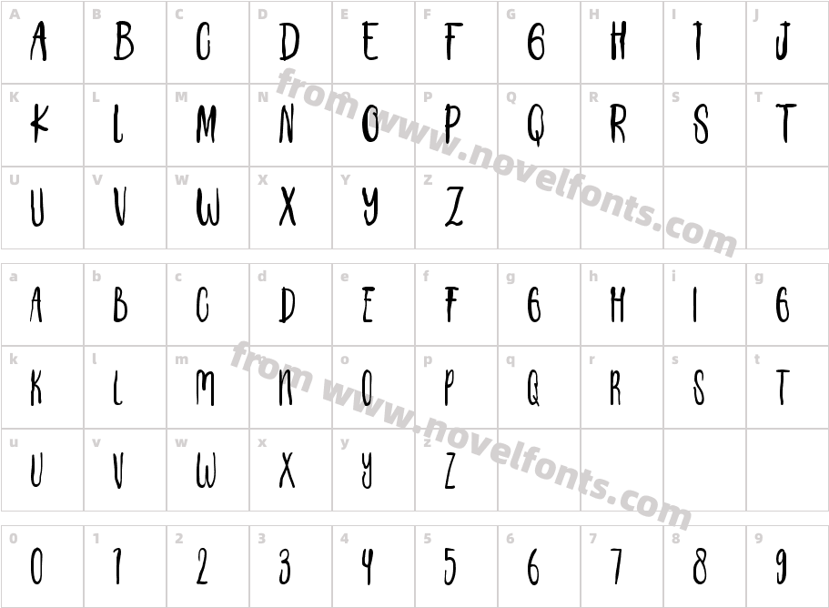 Scary OctoberCharacter Map