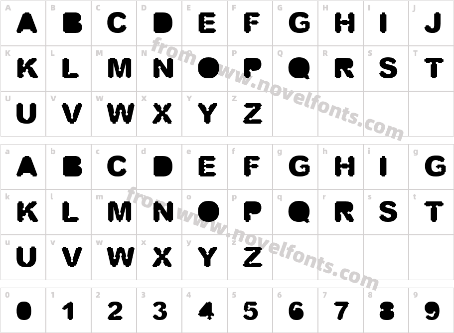 ScrewdriverCharacter Map