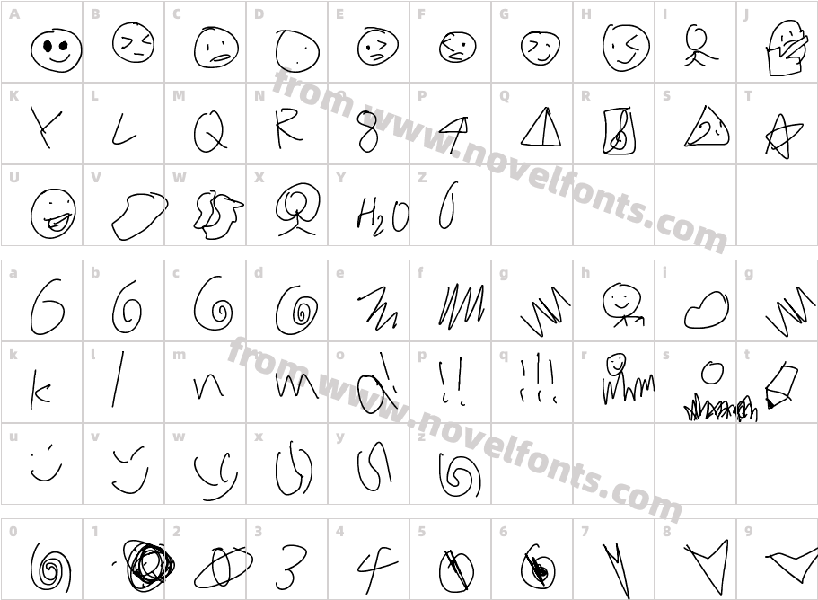 Secret neitherCharacter Map