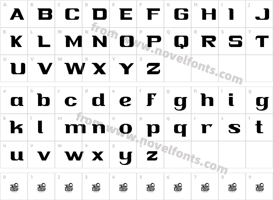 Segira BlackCharacter Map