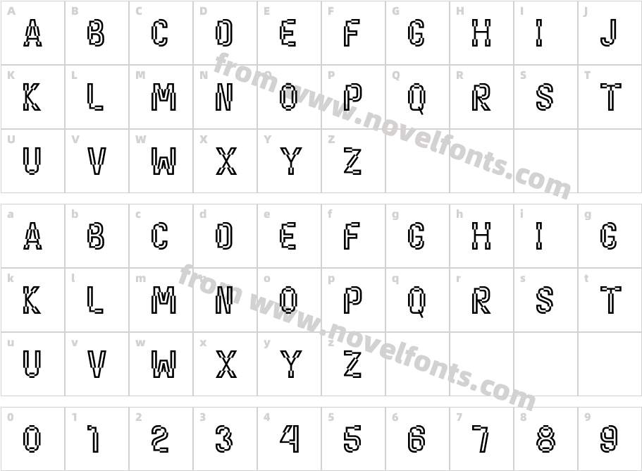 SegorCharacter Map