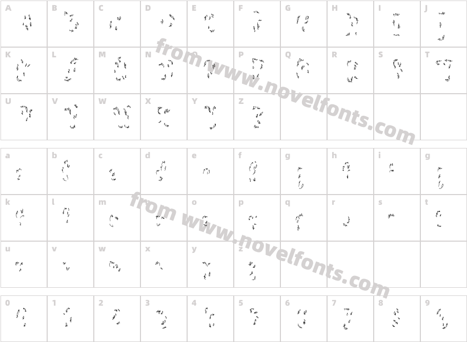 Sensa Brush Trial FloraCharacter Map