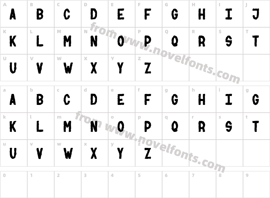 NUMBER twoCharacter Map