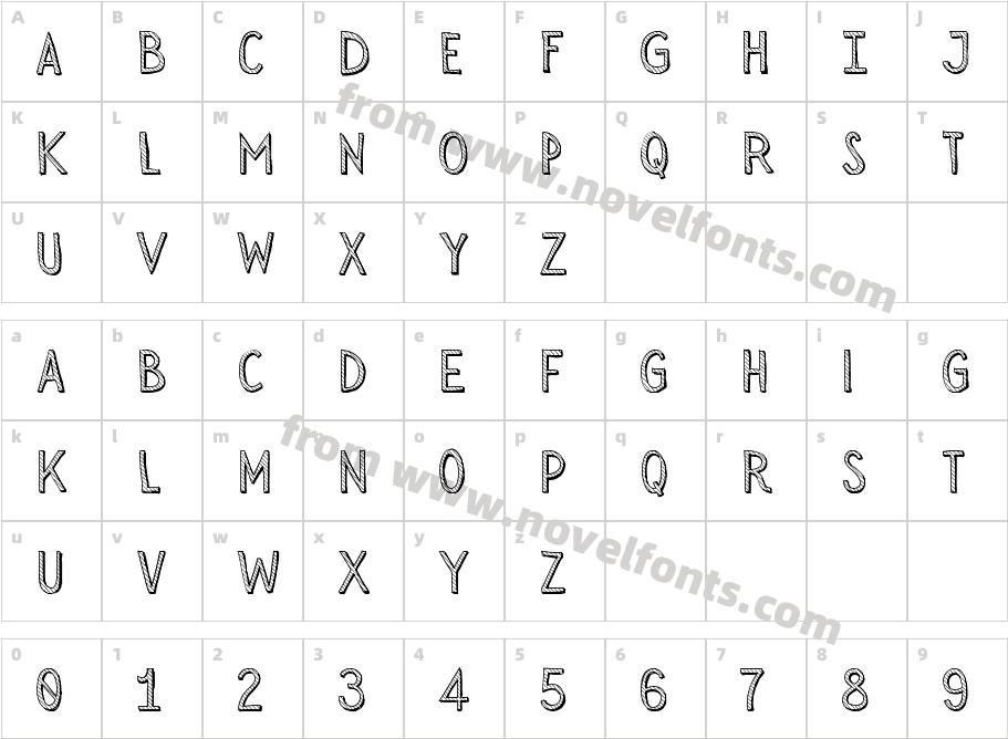 Sensa Wild Trial Line Outline ShadeCharacter Map