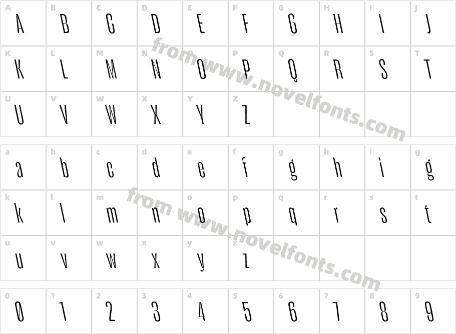 Seriguela Display W05 Rg Rev ItCharacter Map