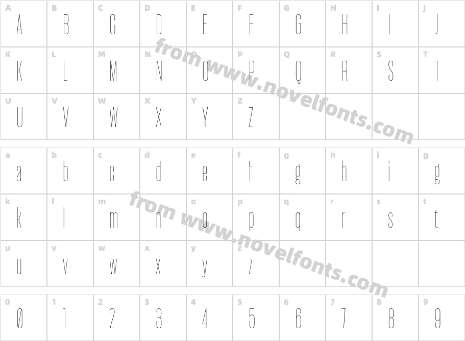 Seriguela W05 ThinCharacter Map