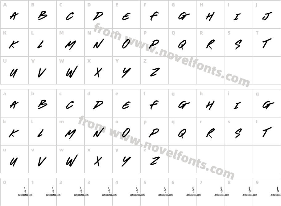 ShawshankCharacter Map