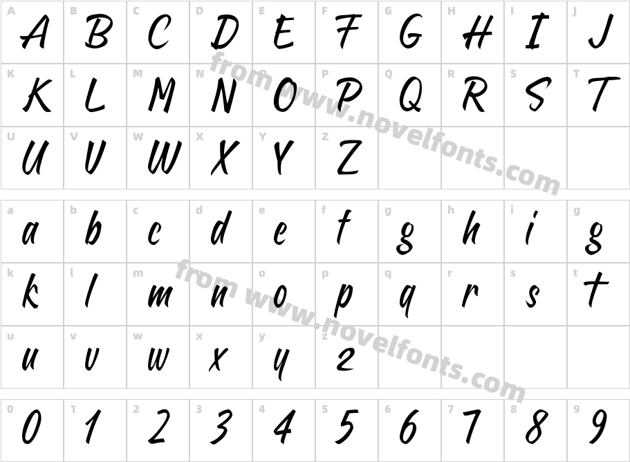 SheptemberCharacter Map
