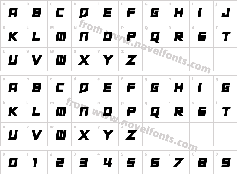 Short Xurkit TiltCharacter Map