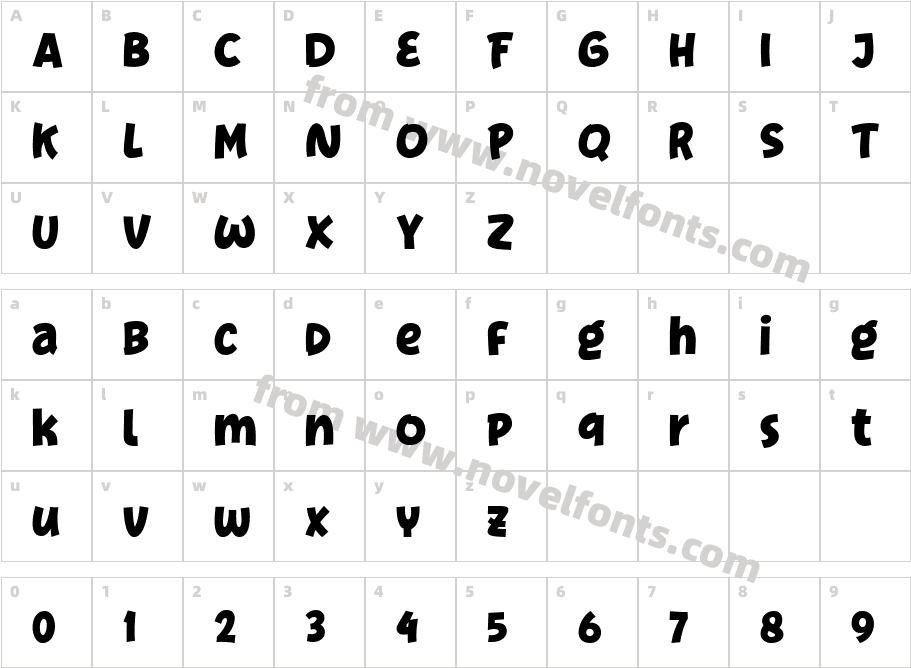 Silver Broom DemoCharacter Map