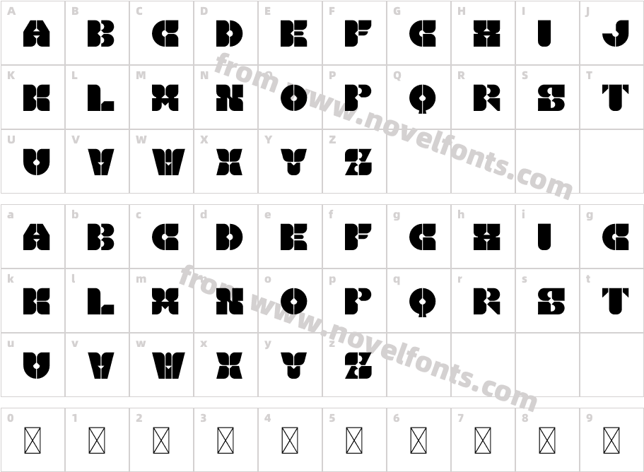 Narse DemoCharacter Map