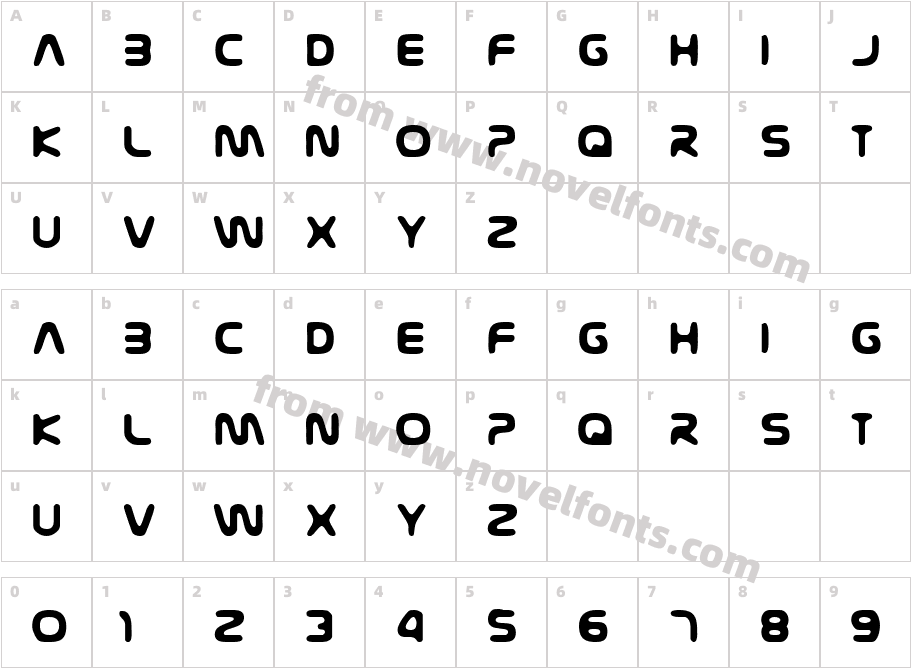 NasalCharacter Map