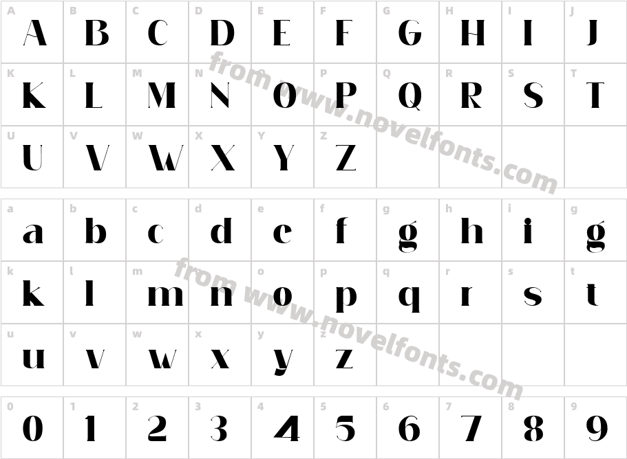 Simply Conception Extra BoldCharacter Map