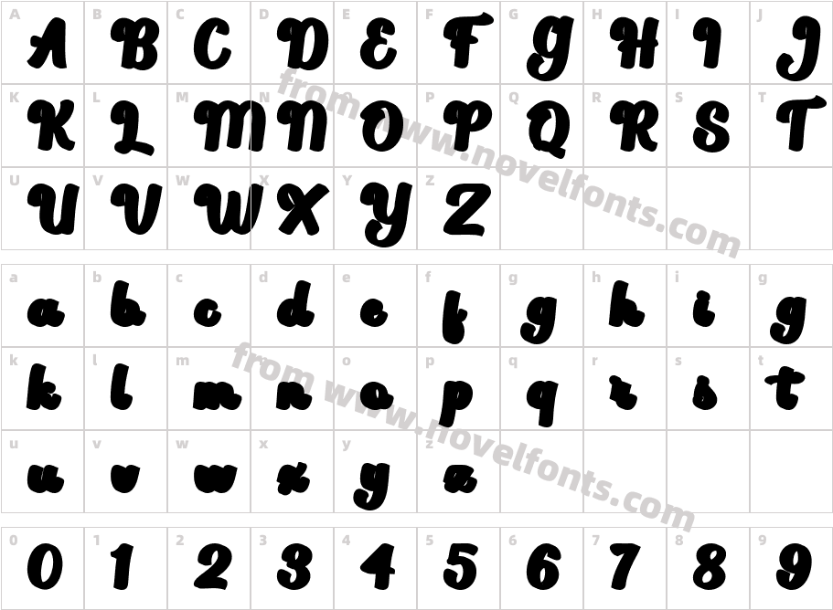 Singtton vintage Extrude RegCharacter Map