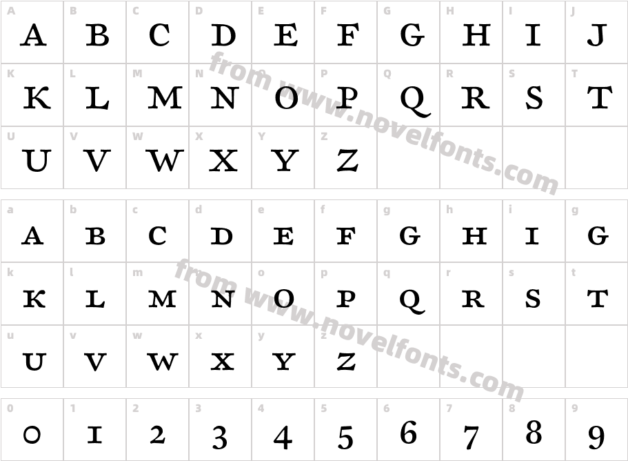 Sirenne SixMVB SCCharacter Map