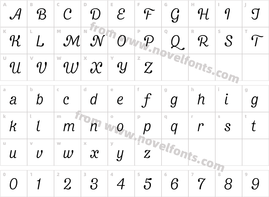 Skate LightCharacter Map