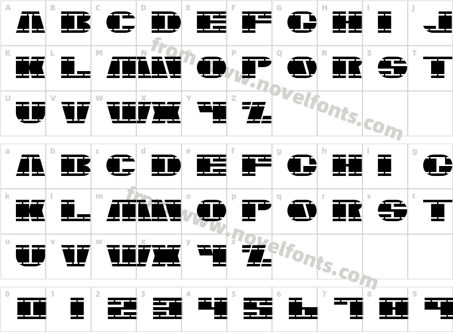 NasserCharacter Map