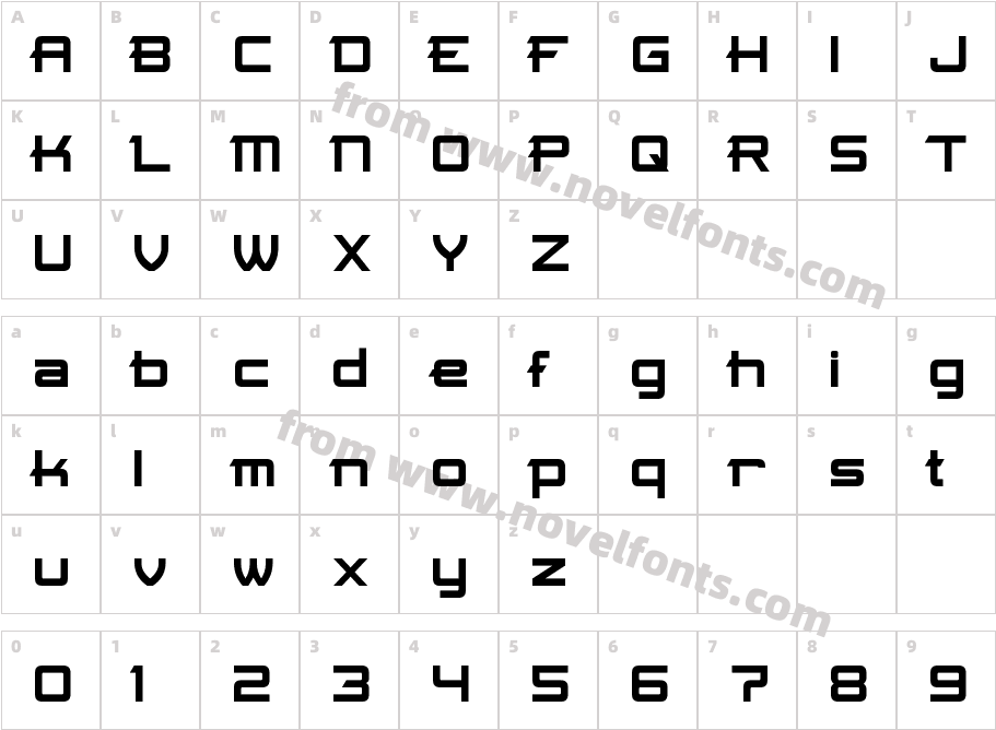 SkirCharacter Map